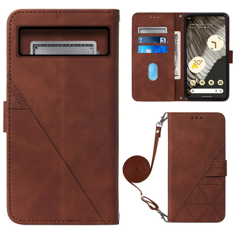 Crossbody 3D Embossed Flip Leather Phone Case, For Google Pixel 8, For Google Pixel 8 Pro, For Xiaomi Redmi Note 12 4G Global, For Xiaomi Redmi Note 12 Pro+ 5G Global, For Xiaomi 13, For Xiaomi 13 Lite 5G, For Xiaomi 13 Pro, For Xiaomi Poco X5 Pro 5G