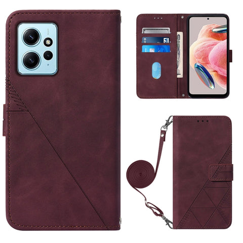 Crossbody 3D Embossed Flip Leather Phone Case, For Google Pixel 8, For Google Pixel 8 Pro, For Xiaomi Redmi Note 12 4G Global, For Xiaomi Redmi Note 12 Pro+ 5G Global, For Xiaomi 13, For Xiaomi 13 Lite 5G, For Xiaomi 13 Pro, For Xiaomi Poco X5 Pro 5G