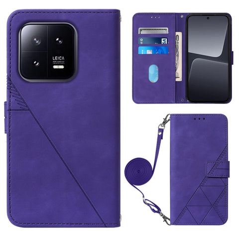 Crossbody 3D Embossed Flip Leather Phone Case, For Google Pixel 8, For Google Pixel 8 Pro, For Xiaomi Redmi Note 12 4G Global, For Xiaomi Redmi Note 12 Pro+ 5G Global, For Xiaomi 13, For Xiaomi 13 Lite 5G, For Xiaomi 13 Pro, For Xiaomi Poco X5 Pro 5G