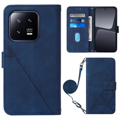 Crossbody 3D Embossed Flip Leather Phone Case, For Google Pixel 8, For Google Pixel 8 Pro, For Xiaomi Redmi Note 12 4G Global, For Xiaomi Redmi Note 12 Pro+ 5G Global, For Xiaomi 13, For Xiaomi 13 Lite 5G, For Xiaomi 13 Pro, For Xiaomi Poco X5 Pro 5G