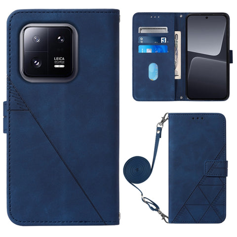Crossbody 3D Embossed Flip Leather Phone Case, For Google Pixel 8, For Google Pixel 8 Pro, For Xiaomi Redmi Note 12 4G Global, For Xiaomi Redmi Note 12 Pro+ 5G Global, For Xiaomi 13, For Xiaomi 13 Lite 5G, For Xiaomi 13 Pro, For Xiaomi Poco X5 Pro 5G