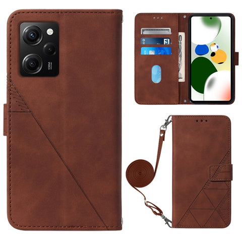 Crossbody 3D Embossed Flip Leather Phone Case, For Google Pixel 8, For Google Pixel 8 Pro, For Xiaomi Redmi Note 12 4G Global, For Xiaomi Redmi Note 12 Pro+ 5G Global, For Xiaomi 13, For Xiaomi 13 Lite 5G, For Xiaomi 13 Pro, For Xiaomi Poco X5 Pro 5G