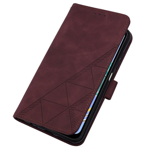Crossbody 3D Embossed Flip Leather Phone Case, For Samsung Galaxy M14 5G