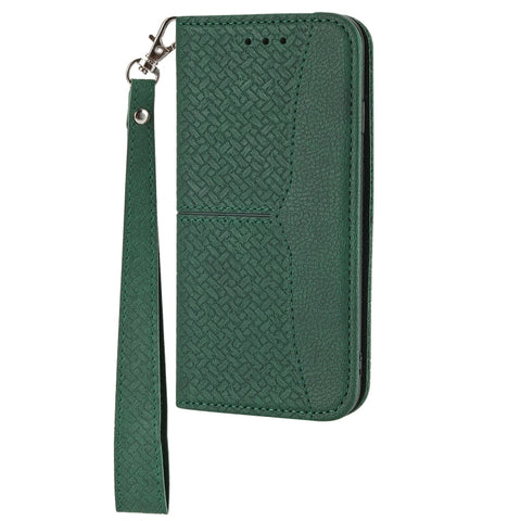 Woven Texture Stitching Magnetic Leather Phone Case, For Samsung Galaxy A14 5G, For Samsung Galaxy A34 5G