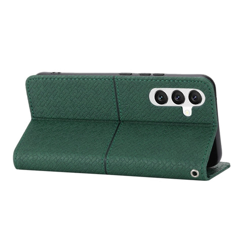 Woven Texture Stitching Magnetic Leather Phone Case, For Samsung Galaxy A14 5G, For Samsung Galaxy A34 5G