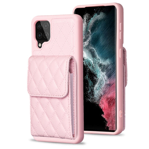 Vertical Wallet Rhombic Leather Phone Case, For Samsung Galaxy S23+ 5G, For Samsung Galaxy S23 Ultra 5G, For Samsung Galaxy S22 Ultra 5G, For Samsung Galaxy S21 FE 5G, For Samsung Galaxy A12, For Samsung Galaxy A13 4G, For Samsung Galaxy A34 5G        ...