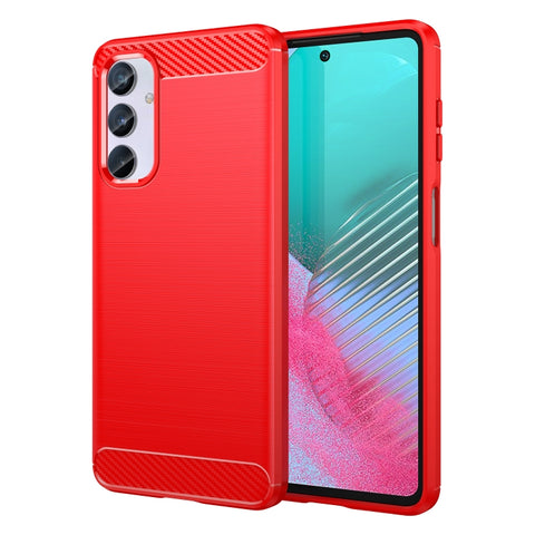 Carbon Fiber Brushed Texture TPU Phone Case, For Honor X5 4G, For OnePlus Ace 2V, For Samsung Galaxy M54 5G