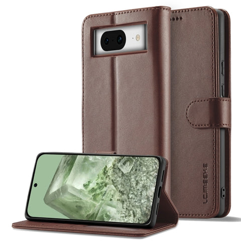 LC.IMEEKE Calf Texture Flip Leather Phone Case, For Google Pixel 11 Pro XL, For Google Pixel 11 / 11 Pro, For Google Pixel 10a, For Google Pixel 10 Pro XL, For Google Pixel 10 / 10 Pro, For Google Pixel 9a, For Google Pixel 9 Pro XL                    ...