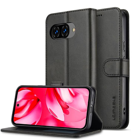 LC.IMEEKE Calf Texture Flip Leather Phone Case, For Google Pixel 11 Pro XL, For Google Pixel 11 / 11 Pro, For Google Pixel 10a, For Google Pixel 10 Pro XL, For Google Pixel 10 / 10 Pro, For Google Pixel 9a, For Google Pixel 9 Pro XL                    ...