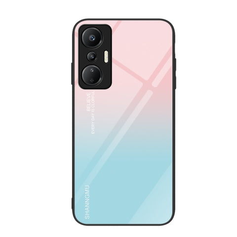 Colorful Painted Glass Phone Case, For Infinix Hot 20i, For Infinix Hot 20S