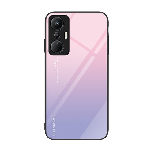Colorful Painted Glass Phone Case, For Infinix Hot 20i, For Infinix Hot 20S