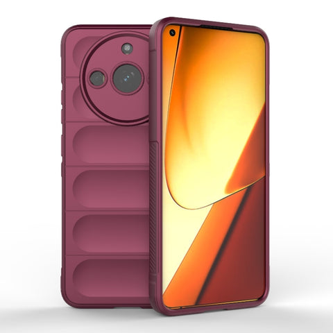 Magic Shield TPU + Flannel Phone Case, For Realme C67 4G Global, For Realme 11 4G Global, For Realme 11 5G, For Realme 11 5G Global