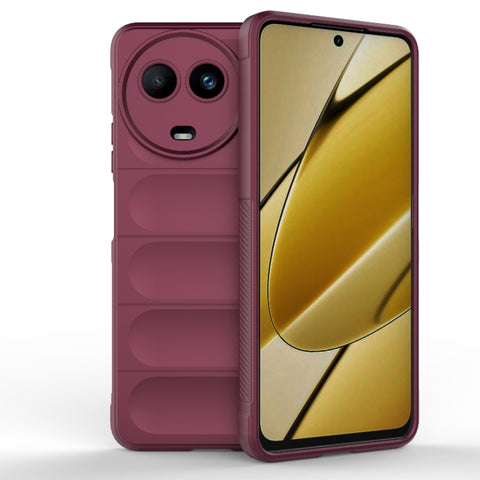 Magic Shield TPU + Flannel Phone Case, For Realme C67 4G Global, For Realme 11 4G Global, For Realme 11 5G, For Realme 11 5G Global