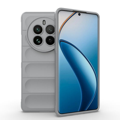 Magic Shield TPU + Flannel Phone Case, For Realme Narzo N63  4G Global, For Realme 12 5G Global, For Realme 12+ 5G Global, For Realme 12 Pro 5G / 12 Pro+