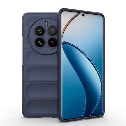 Magic Shield TPU + Flannel Phone Case, For Realme Narzo N63  4G Global, For Realme 12 5G Global, For Realme 12+ 5G Global, For Realme 12 Pro 5G / 12 Pro+