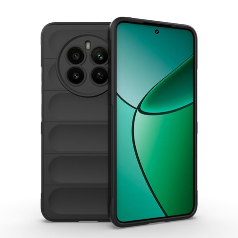 Magic Shield TPU + Flannel Phone Case, For Realme Narzo N63  4G Global, For Realme 12 5G Global, For Realme 12+ 5G Global, For Realme 12 Pro 5G / 12 Pro+
