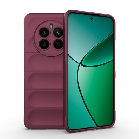 Magic Shield TPU + Flannel Phone Case, For Realme Narzo N63  4G Global, For Realme 12 5G Global, For Realme 12+ 5G Global, For Realme 12 Pro 5G / 12 Pro+