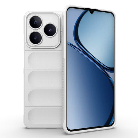 Magic Shield TPU + Flannel Phone Case, For Realme Narzo N63  4G Global, For Realme 12 5G Global, For Realme 12+ 5G Global, For Realme 12 Pro 5G / 12 Pro+