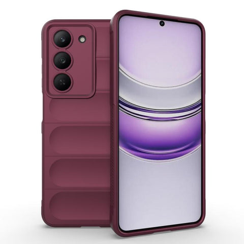 Magic Shield TPU + Flannel Phone Case, For Realme 14 Pro 5G Global, For Realme V60 Pro / 14x 5G Global, For Realme GT 7 Pro 5G, For Realme P2 Pro 5G Global