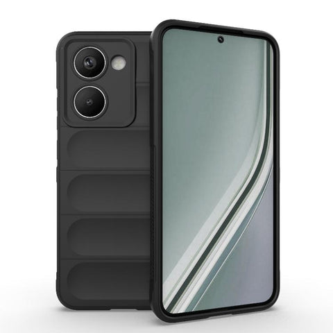 Magic Shield TPU + Flannel Phone Case, For Realme P3 Ultra 5G India, For Realme P3 5G Global, For Realme P3 Pro 5G Global, For Realme 14 Pro+ 5G