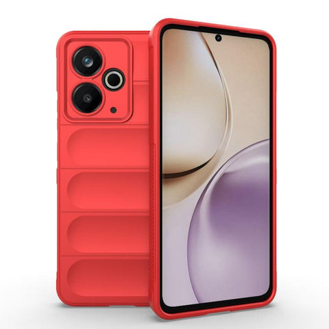 Magic Shield TPU + Flannel Phone Case, For Realme 15 5G Global, For Realme C73 5G Global / Narzo 80 Lite, For Realme 14T 5G Global, For Realme 14 5G Global