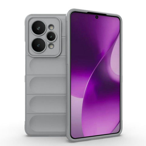 Magic Shield TPU + Flannel Phone Case, For Realme 15x 5G India, For Realme P4 Pro 5G India, For Realme P4 5G India, For Realme 15 Pro 5G Global