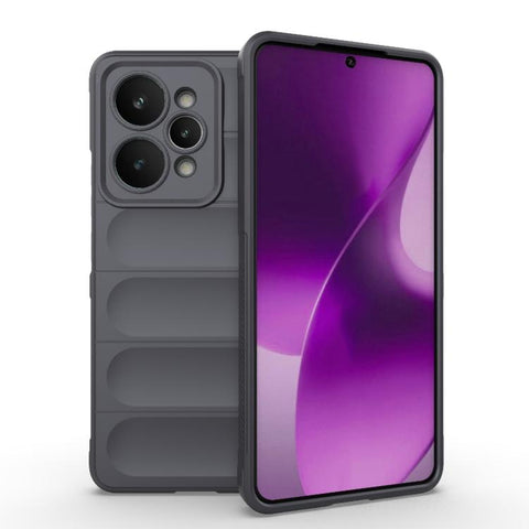 Magic Shield TPU + Flannel Phone Case, For Realme 15x 5G India, For Realme P4 Pro 5G India, For Realme P4 5G India, For Realme 15 Pro 5G Global