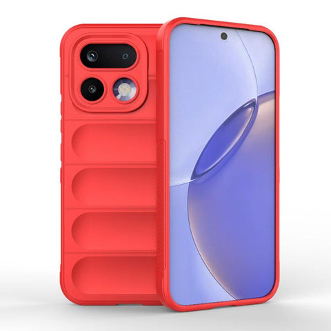 Magic Shield TPU + Flannel Phone Case, For Realme 16 5G Global, For Realme 16 Pro+ 5G, For Realme 16 Pro 5G, For Realme P4x 5G India