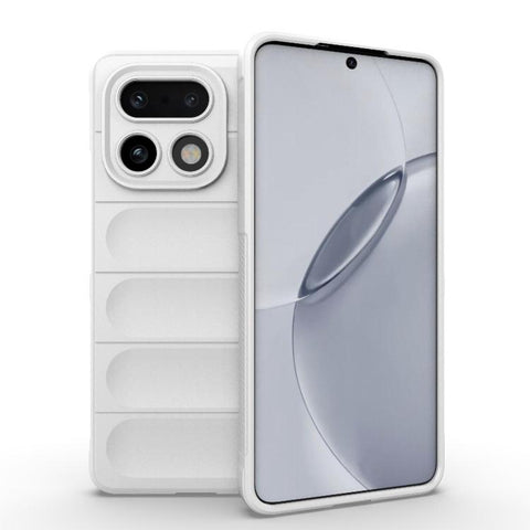 Magic Shield TPU + Flannel Phone Case, For Realme 16 5G Global, For Realme 16 Pro+ 5G, For Realme 16 Pro 5G, For Realme P4x 5G India