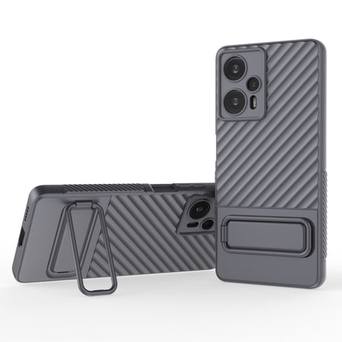 Wavy Texture TPU Phone Case with Lens Film, For Xiaomi Redmi Note 11, For Xiaomi Poco F5, For Xiaomi Redmi Note 12 Turbo, For Xiaomi Redmi Note 11S