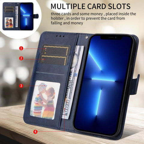 Classic Calf Texture Flip Leather Phone Case, For Realme C71 4G / C75 4G / 5G / 14x, For Realme 14 Global, For Realme 14 Pro+ Global, For Realme 14 Pro Global, For Realme GT 7 Pro, For Realme 13+, For Realme 13 Pro / 13 Pro+ / P1 Pro Global            ...