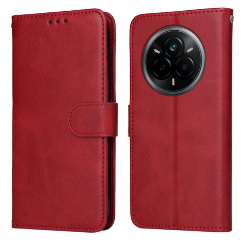 Classic Calf Texture Flip Leather Phone Case, For Realme C71 4G / C75 4G / 5G / 14x, For Realme 14 Global, For Realme 14 Pro+ Global, For Realme 14 Pro Global, For Realme GT 7 Pro, For Realme 13+, For Realme 13 Pro / 13 Pro+ / P1 Pro Global            ...