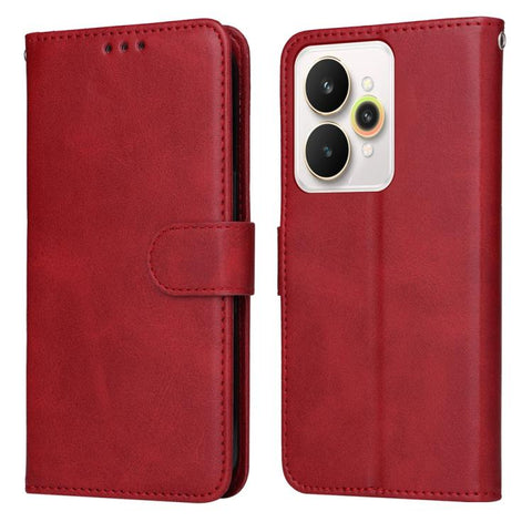 Classic Calf Texture Flip Leather Phone Case, For Realme P4R 5G / P4x 4G / C100 4G / C100i, For Realme 16 Pro+ 5G, For Realme 16 Pro 5G, For Realme P4x 5G, For Realme 15x 5G India / Realme C85 5G, For Realme C85 Pro 4G, For Realme 15T 5G               ...