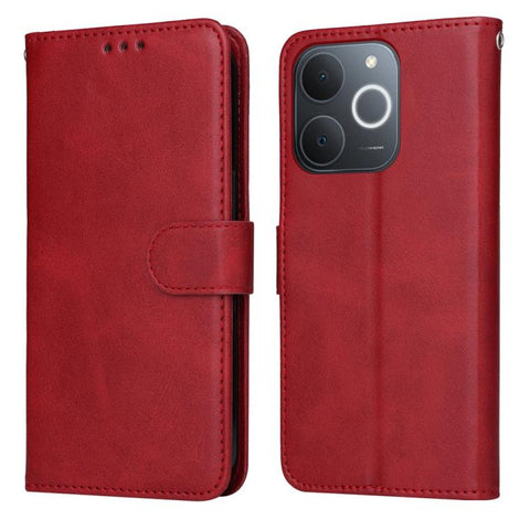 Classic Calf Texture Flip Leather Phone Case, For Realme P4R 5G / P4x 4G / C100 4G / C100i, For Realme 16 Pro+ 5G, For Realme 16 Pro 5G, For Realme P4x 5G, For Realme 15x 5G India / Realme C85 5G, For Realme C85 Pro 4G, For Realme 15T 5G               ...