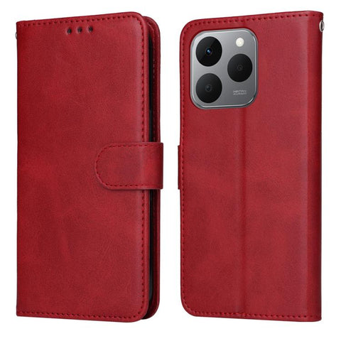 Classic Calf Texture Flip Leather Phone Case, For Realme P4R 5G / P4x 4G / C100 4G / C100i, For Realme 16 Pro+ 5G, For Realme 16 Pro 5G, For Realme P4x 5G, For Realme 15x 5G India / Realme C85 5G, For Realme C85 Pro 4G, For Realme 15T 5G               ...