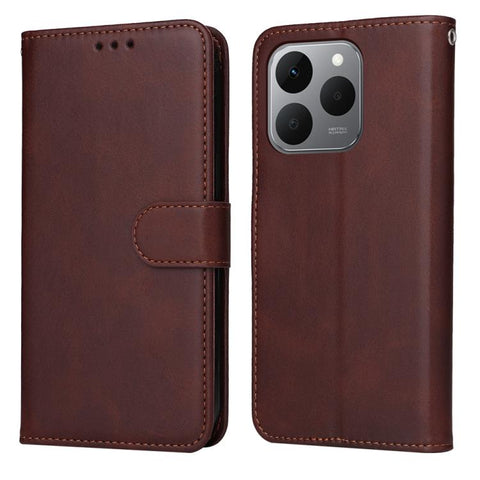 Classic Calf Texture Flip Leather Phone Case, For Realme P4R 5G / P4x 4G / C100 4G / C100i, For Realme 16 Pro+ 5G, For Realme 16 Pro 5G, For Realme P4x 5G, For Realme 15x 5G India / Realme C85 5G, For Realme C85 Pro 4G, For Realme 15T 5G               ...