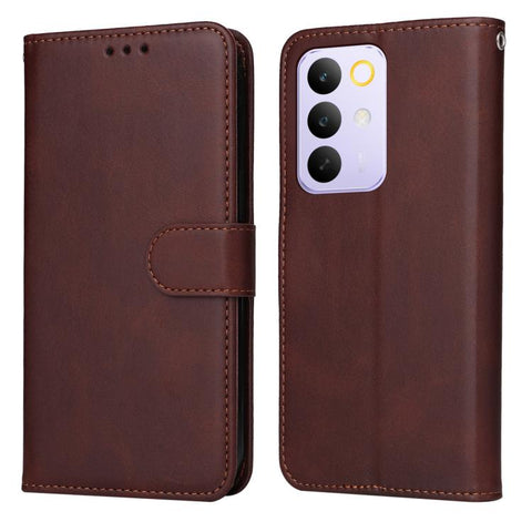 Classic Calf Texture Flip Leather Phone Case, For Realme P4R 5G / P4x 4G / C100 4G / C100i, For Realme 16 Pro+ 5G, For Realme 16 Pro 5G, For Realme P4x 5G, For Realme 15x 5G India / Realme C85 5G, For Realme C85 Pro 4G, For Realme 15T 5G               ...