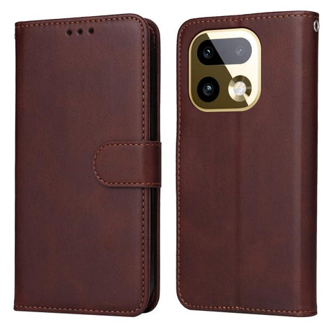 Classic Calf Texture Flip Leather Phone Case, For Realme P4R 5G / P4x 4G / C100 4G / C100i, For Realme 16 Pro+ 5G, For Realme 16 Pro 5G, For Realme P4x 5G, For Realme 15x 5G India / Realme C85 5G, For Realme C85 Pro 4G, For Realme 15T 5G               ...