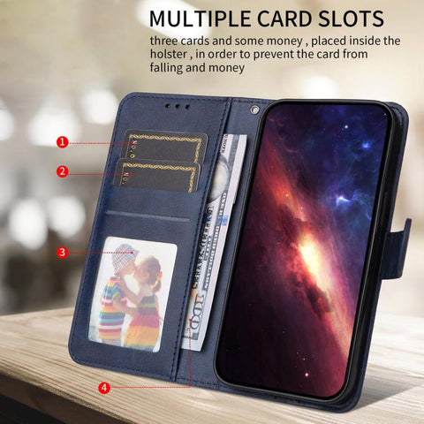 Classic Calf Texture Flip Leather Phone Case, For Realme P4R 5G / P4x 4G / C100 4G / C100i, For Realme 16 Pro+ 5G, For Realme 16 Pro 5G, For Realme P4x 5G, For Realme 15x 5G India / Realme C85 5G, For Realme C85 Pro 4G, For Realme 15T 5G               ...