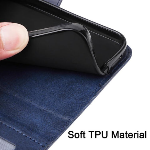 Classic Calf Texture Flip Leather Phone Case, For Realme P4R 5G / P4x 4G / C100 4G / C100i, For Realme 16 Pro+ 5G, For Realme 16 Pro 5G, For Realme P4x 5G, For Realme 15x 5G India / Realme C85 5G, For Realme C85 Pro 4G, For Realme 15T 5G               ...