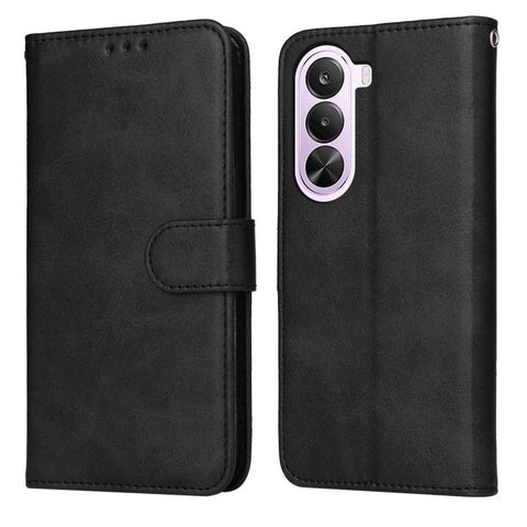 Classic Calf Texture Flip Leather Phone Case, For Realme P4R 5G / P4x 4G / C100 4G / C100i, For Realme 16 Pro+ 5G, For Realme 16 Pro 5G, For Realme P4x 5G, For Realme 15x 5G India / Realme C85 5G, For Realme C85 Pro 4G, For Realme 15T 5G               ...