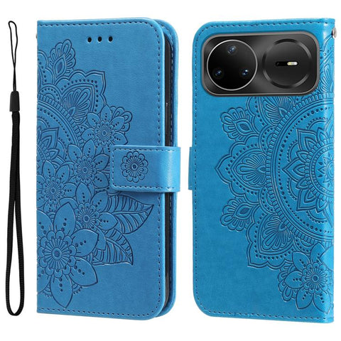 Seven-petal Flowers Embossing Leather Phone Case, For Huawei nova 16 SE 5G, For Huawei nova 16, For Huawei Enjoy 90 Pro Max 5G, For Huawei Enjoy 90 / Enjoy 90 Plus 5G, For Huawei Enjoy 80 Plus, For Huawei nova 15 Pro / nova 15 Ultra                    ...