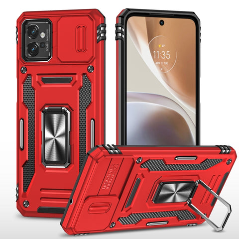 Armor PC + TPU Camera Shield Phone Case, For Motorola Moto G Stylus 2023, For Motorola Moto G32