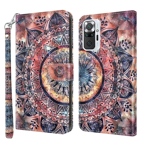 3D Painted Pattern Leather Phone Case, For Xiaomi Redmi Note  12 Pro+ 5G Global, For Xiaomi 12 Pro, For Xiaomi 12, For Xiaomi Redmi Note 10 Pro