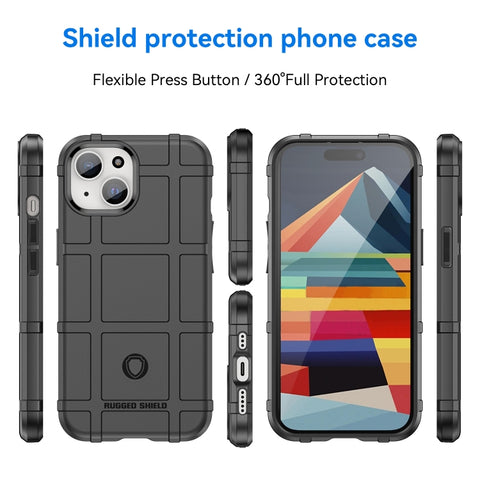 Full Coverage Shockproof TPU Phone Case, For iPhone 15, For iPhone 15 Plus, For iPhone 15 Pro, For iPhone 15 Pro Max