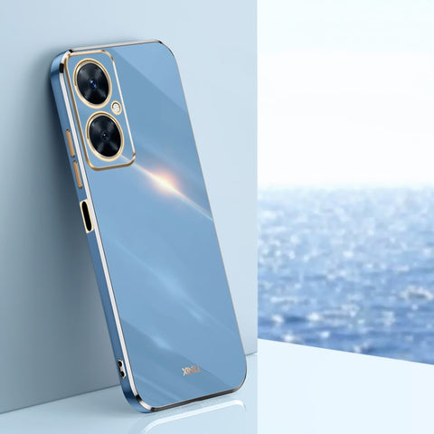 XINLI Straight Edge 6D Electroplate TPU Phone Case, For Huawei nova 12, For Huawei Maimang 20, For Huawei Enjoy 60X, For Huawei nova 11 Pro, For Huawei nova 11, For Huawei P60 Art