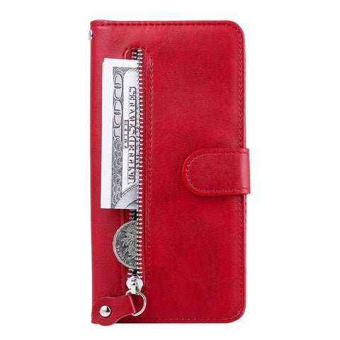 Fashion Calf Texture Zipper Leather Phone Case, For Realme C65 4G, For Realme C55, For Realme GT Neo 5 5G / GT3