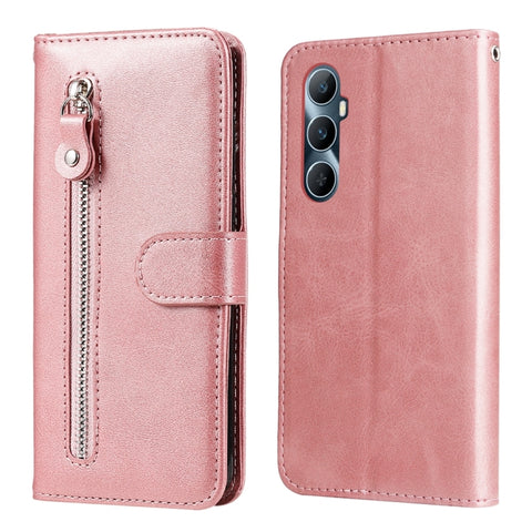 Fashion Calf Texture Zipper Leather Phone Case, For Realme C65 4G, For Realme C55, For Realme GT Neo 5 5G / GT3