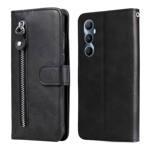 Fashion Calf Texture Zipper Leather Phone Case, For Realme C65 4G, For Realme C55, For Realme GT Neo 5 5G / GT3