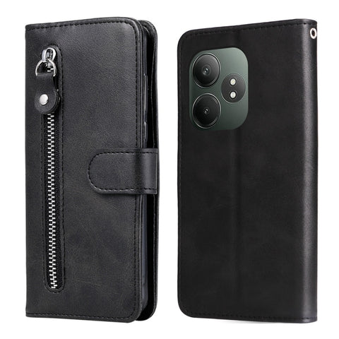 Fashion Calf Texture Zipper Leather Phone Case, For Realme C71 4G / C75 4G / 5G / 14x, For Realme 14 Global, For Realme 14 Pro+ Global, For Realme 14 Pro Global, For Realme GT 7 Pro, For Realme 13+, For Realme 13 Pro / 13 Pro+ / P1 Pro Global          ...